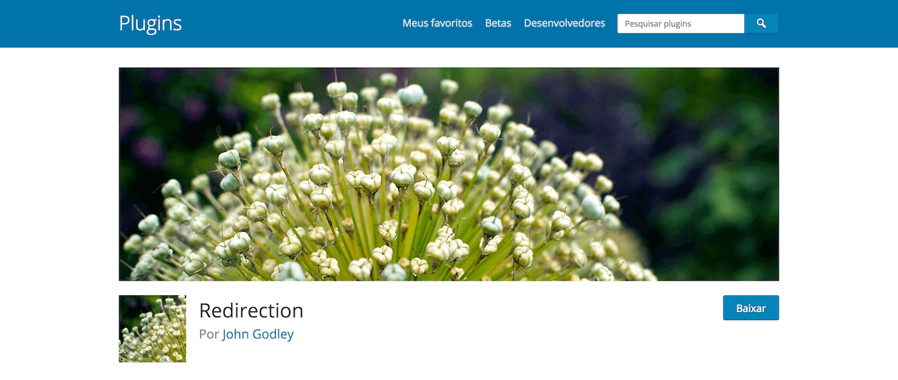 Instale o plugin Redirection