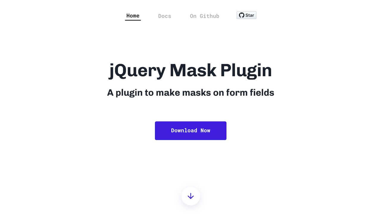 jQuery mask plugin